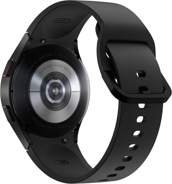 Samsung Galaxy Watch 4 40mm Bluetooth Smartwatch with ECG Heart Monitor, Tracker for Health, Fitness, Running, Sleep Tracking, GPS Fall Detection, US Version, SM-R860NZKAXAA, Black - Image 5