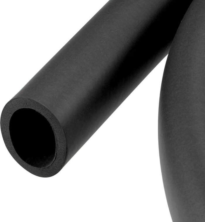 MECCANIXITY Foam Tubing, 28mm ID 38mm OD 2m Length Tube Covers for Handle Grip Support Pipe Insulation, Black - Image 2