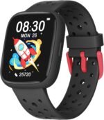 Kids Watch for Boys 5-12, Kids Smart Watch Fitness Tracker Pedometer, No Phone Needed, Puzzle Games with Parental Control, IP68 Waterproof, Heart Rate, Sleep Monitor, Step Counter, 80 Sports - Image 2