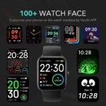 SKG Smart Watch, Fitness Tracker with 5ATM Swimming Waterproof, Health Monitor for Heart Rate, Blood Oxygen, Sleep, 1.7'' Touch Screen Bluetooth Smartwatch Fitness Watch for Android-iPhone iOS, V7 - Image 8