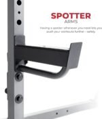 Sunny Health & Fitness PowerVersa Series All-In-One Strength Training Squat Rack And Bench Power Cage - SF-XF921041 - Image 5