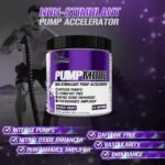 EVL PumpMode Nitric Oxide Supplement - Nitric Oxide Booster Pump Pre Workout Powder with Glycerol and Betaine for Muscle Recovery Growth and Endurance - Stim Free Pre Workout Drink (Furious Grape) - Image 6