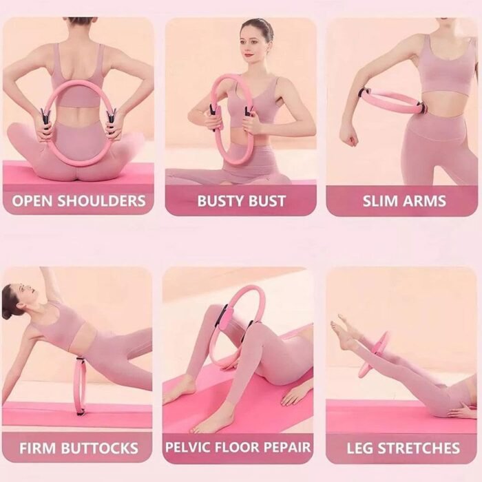 Pilates Essentials Kit for Women, 2025 New Better Me Pilates Kit, Pilates Rings Booty Bands Yoga Ball, Yoga Sets for Women - Complete Set of 11 Accessories, Pilates Equipment for Home Workouts - Image 7