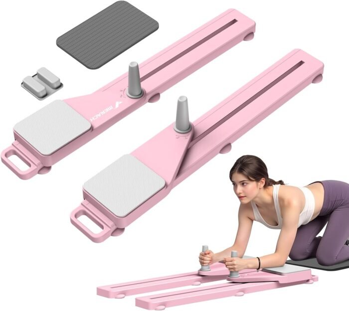 MERACH Pilates Board, Multifunctional Abdominal Plate, Detachable Ab Trainer Machine with Anti-Slip and Quiet Design, Portable Pilates Reformer for Core Workouts, Home Gym Equipment for Women - Image 2