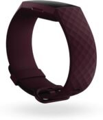Fitbit Charge 4 Fitness and Activity Tracker with Built-in GPS, Heart Rate, Sleep & Swim Tracking, Rosewood/Rosewood, One Size (S &L Bands Included) - Image 5