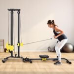 Multi-Function Power Rack, 220.46LBS Capacity Power Rack, Heavy Duty Strength Training Fitness Equipment, for Garage & Home Gym, Black - Image 5