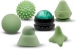Physical Therapy Pain Relief Massage Ball Set for Trigger Point Release - Myofascial Release Tool & Deep Tissue Massage Set of 6 Pieces - Lacrosse, Spiky, Hand Roller & Mountable Self Massage Ball - Image 2