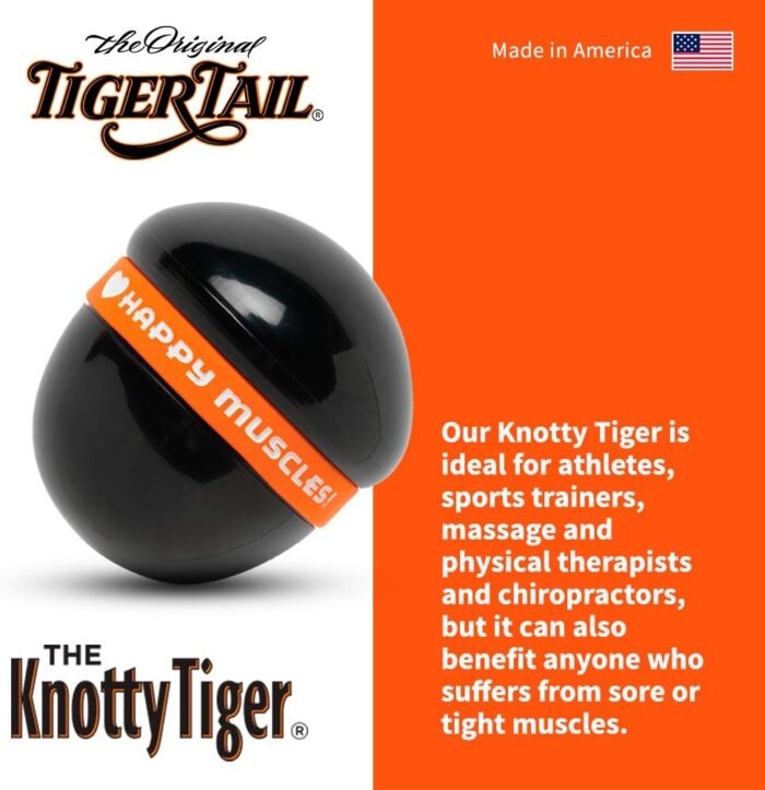 Tiger Tail Knotty Tiger Knot Buster Massage Ball Tool Delivers Elbow Deep Pressure Relieving Hands Fingers Thumbs from Fatigue - Image 3