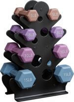 Dumbbell Rack Stand Only(Dumbbells Not Included) - Dumbbell Storage Rack with/without Wheels, Space Saver for Home Gym. - Image 9