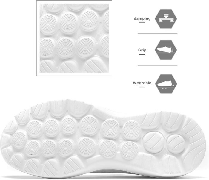 Mens Walking Shoes Lightweight Breathe Mesh Running Shoes Slip On Fashion Tennis Sneakers Comfort Gym Workout Zapatos de Hombre - Image 5