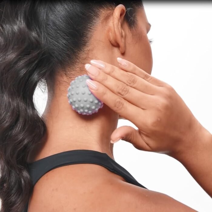 NGT new guide steps Fascia Massage Ball, Suitable for Relaxing Muscles, Restoring Fascia, and Improving Body Condition for All Parts of The Body. (Black) - Image 6