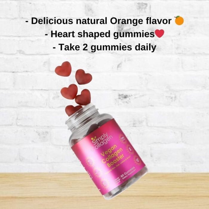 Simply Collagen® Vegan Collagen Booster Gummies for Women & Men - Promotes Youthful & Beautiful Skin, Hair, Nails & Lashes - Key Amino Acids & Antioxidants with Biotin, Vitamins A,C, & E - Image 9