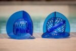 High Resistance Aquatic Bell Set - Blue | Aquatic Dumbbells | Quick Start Guide | Water Weights | Strength & Muscle Building | Pool Exercise Equipment | Pair (HRPCBELL) - Image 3