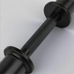 Olympic Dumbbell Handles – Pair of 16" Loadable Dumbbell Bars for 2" Olympic Weight Plates (150LBS Weight Capacity), Ideal for Home Gym Strength Training – Includes 2 Pairs of Spring Collars - Image 5