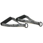 THERABAND Resistance Band Handles, Soft Handles Pair, Accessories for Elastic Resistance Bands & Tubes, Exercise Equipment for Home Gym, Overhead Strength Training, & Stretching, Use with Door Anchor - Image 5