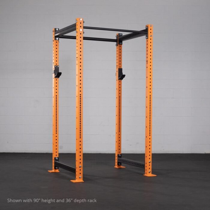 Titan Fitness X-3 Series Bolt-Down Power Rack, Rackable 1650 LB Cage, 1.25" and 2" Pull Up Bars, Standard J-Hooks, Weightlifting and Strength Training - Image 4