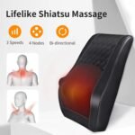 Boriwat Back Massager with Heat, 3D Kneading Massage Pillow for Back, Neck, Shoulder, Leg Pain Relief Deep Tissue, Gifts for Women Men Mom Dad, FSA HSA Eligible - Image 5