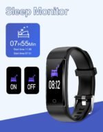 GRV Fitness Tracker Non Bluetooth Fitness Watch No App No Phone Required Waterproof Pedometer Watch with Steps Calories Counter Sleep Tracker for Men Women Parents - Image 4