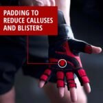 Weightlifting Gloves for Gym Fitness Crossfit Bodybuilding - Workout Gloves for Men & Women - Dominator Leather Crossfit Cross Training Gloves Wrist Strap Wrap - Best Weight Lifting Gloves with Wrist Support for Heavy Lifting - 1 Year Replacement Warranty - Image 7