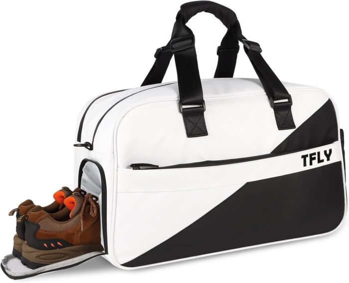 Gym Bag for Men and Women, Water-Resistant Duffel Bag with Dry-Wet Separation & Shoe Compartment, Workout Bag for Travel, Sports - Image 2