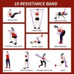 WHATAFIT Resistance Bands, Pull Up Assistance Bands, Exercise Bands, Workout Bands Set for Men and Women Home Fitness, Body Stretching, Strength Training, Physical Therapy - Image 7