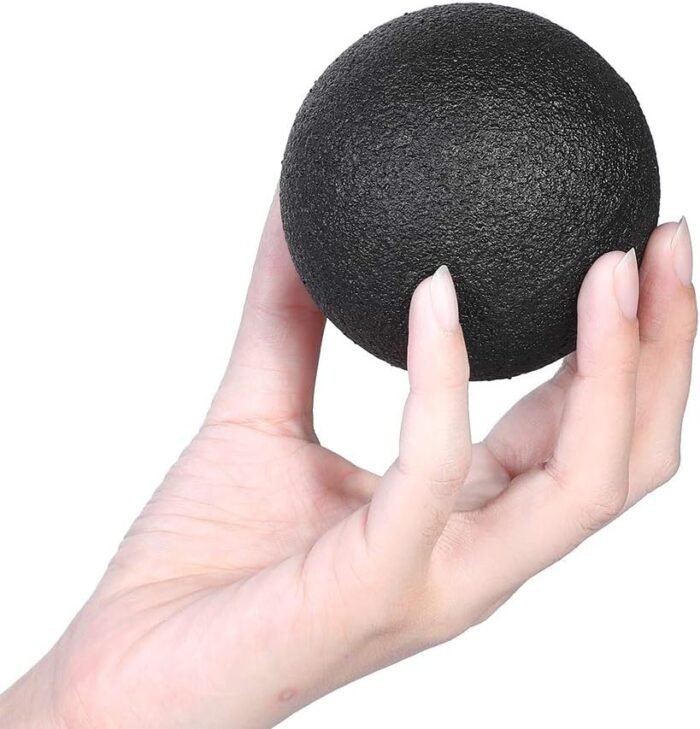 Foam Massage Tool Yoga Massage Ball Relax Muscles Ergonomic Foam Roller for Back Pain Relief, Yoga, Exercise (8CM Single Ball) - Image 3
