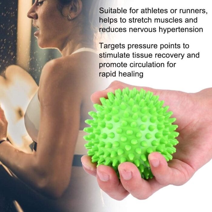 ZJchao Massage Balls, 7.5cm/9cm Muscle Soreness Massager Ball, for Deep Tissue Back Massage, Rubber Balls for Pain Relief & Plantar Fasciitis(3#) - Image 7
