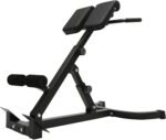 Roman Chair Back Extension Machine Foldable 5 Position Sit up Multi-Functional Hyperextension Back Strength Exercise Bench 330 lbs for Home Workout Gym Fitness Equipment - Image 2