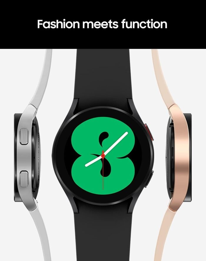 Samsung Galaxy Watch 4 40mm Bluetooth Smartwatch with ECG Heart Monitor, Tracker for Health, Fitness, Running, Sleep Tracking, GPS Fall Detection, US Version, SM-R860NZKAXAA, Black - Image 8