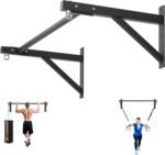 Pull Up Bar Wall Mounted, Heavy Duty 650 lbs Capacity Chin Up Bar, 48" Multi-Grip Strength Training Pull-up Bars, for Home Gym Garage/Backyard Total Body Workout, Ease Of Use Mounting - Image 2
