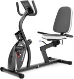 VANSWE Recumbent Exercise Bike for Adults Seniors - Recumbent Bikes for Home with Magnetic Resistance, Bluetooth and App Connectivity, Pulse Sensor - Image 9