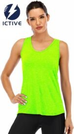 ICTIVE Workout Tank Tops for Women Sleeveless Yoga Shirts for Women Mesh Racerback Muscle Tank Tops - Image 3