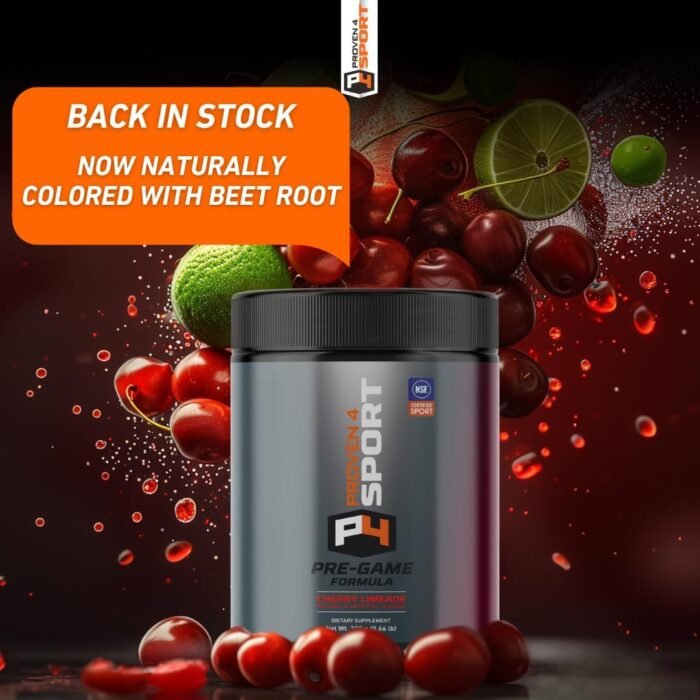 Proven4 Pre Workout Powder for Men and Women with Creatine - Beta Alanine - Caffeine NSF Certified Energy Supplement Chery Limeade 30 Servings - Image 3