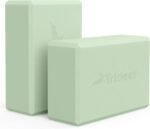 Trideer Yoga Blocks 2 Pack, Soft Non-Slip Surface Premium Foam Blocks, Supportive, Lightweight, Odor Resistant, Yoga Accessories for Pilates Meditation General Fitness Stretching Toning - Image 2