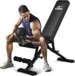 Adjustable Weight Bench 800Lbs Capacity - 4X Stability Vs Standard Benches, FID Incline Decline Bench for Full Body Training, Home Gym & Lifting - Image 2