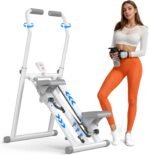 MERACH Stair Stepper for Home Gym Exercise, New Version Vertical Climber Machine for Full-Body Workout, Compact Folding Cardio Exercise Climber with Extended Step Range, Adjustable Handlebar & Pedals - Image 2