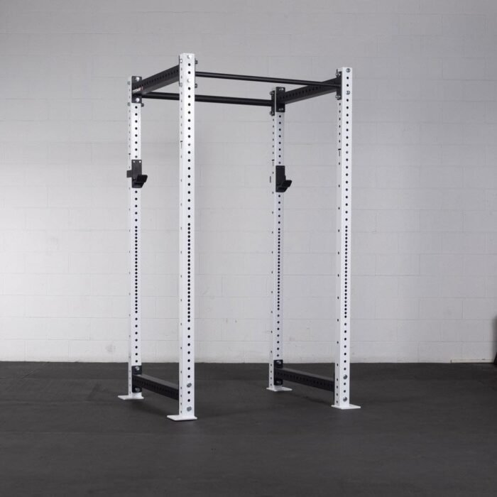 Titan Fitness X-3 Series 90" Orange Bolt-Down Power Rack, 36" Depth, Rackable 1650 LB Cage, 1.25" and 2" Pull Up Bars, Standard J-Hooks, Weight Plate Holders, Weightlifting and Strength Training - Image 3