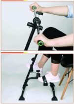 Pedal Exerciser Bike Hand Arm Leg and Knee Peddler Adjustable Fitness Equipment for Seniors, Elderly Home Pedal Exercise Bike for Total Body, with Gift Box - Image 5