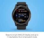 Garmin Venu 2, GPS Smartwatch with Advanced Health Monitoring and Fitness Features, Slate Bezel with Black Case and Silicone Band , 27.9 mm (Renewed) - Image 8