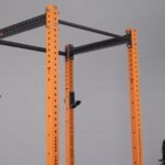 Titan Fitness X-3 Series 80" Orange Bolt-Down Power Rack, 36" Depth, Rackable 1650 LB Cage, 1.25" and 2" Pull Up Bars, Standard J-Hooks, Weight Plate Holders, Weightlifting and Strength Training - Image 4
