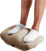 Homedics Comfy Footrest Massager, Soothes Tired Feet and Toes, Invigorating Vibrations, Beanbag-Style Cushion, Soft Pedestal, Total-Foot Relaxation, One-Switch Controls, for Home or Office - Image 2