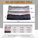 Bands for Men & Women - Hip and Long Fabric Resistance Bands Sets - Ideal for Working Out - Total Body - Legs - Arms - Booty - Glutes - Durable, Non-Slip, Comfort Fit - Aids in Injury Recovery - Image 8
