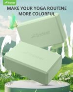 Trideer Yoga Blocks 2 Pack, Soft Non-Slip Surface Premium Foam Blocks, Supportive, Lightweight, Odor Resistant, Yoga Accessories for Pilates Meditation General Fitness Stretching Toning - Image 3