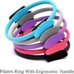 Pilates Ring Fitness Trainer, Pilates Ring Fitness Circle 14.96" Yoga Rings Magic Circle for Toning Arms, with Dual Padded Handles Exercise Resistance Equipment, Pilates Ring Magic - Image 3