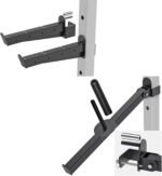 Kipika Safety Spotter Arms & Belt Squat Lever Arm Attachment Bundle - Heavy-Duty Gym Equipment for 3"x3" Power Racks, Strength Training Accessories - Image 2