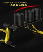 Utility Weight Bench with Leg Extension - Multi-Position Adjustable Bench for Strength Training, Dumbbell Exercise and Ab Workouts - Image 7