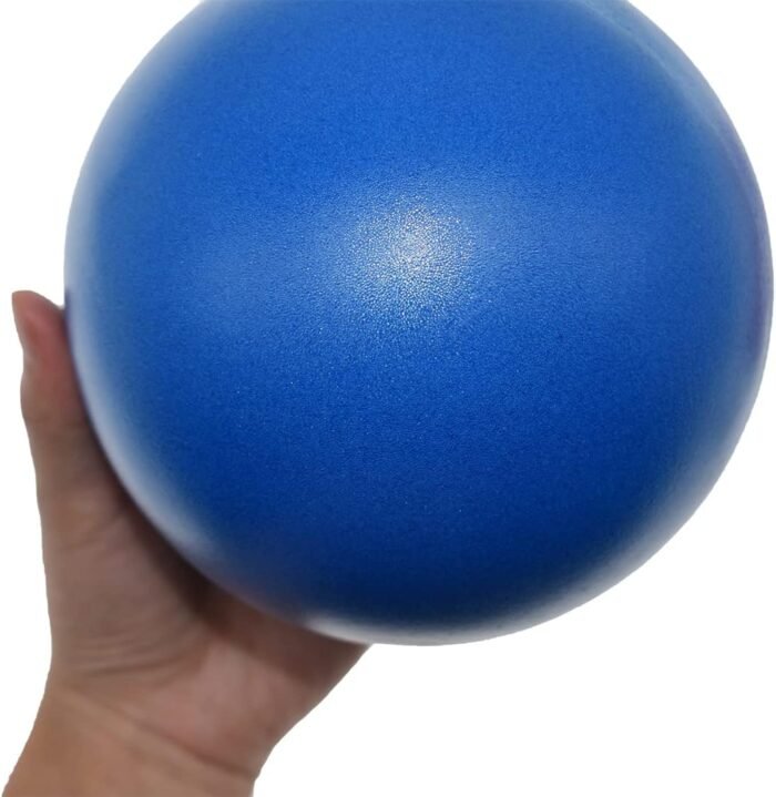 4 inch Therapy Ball for Release Hip Flexors, Pain Relief for Lower Back Thigh Muscles, Small Exercise Ball for Physical Therapy, Blue - Image 2