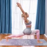 Travel Yoga Mat, Non Slip Exercise Suede Mat with Carry Bag, All-Purpose Fitness Mat with High Density Anti-Tear Surface for Women, Ideal for Pilates Workout (72'' x 26'' x 1.5mm Thick) - Image 7