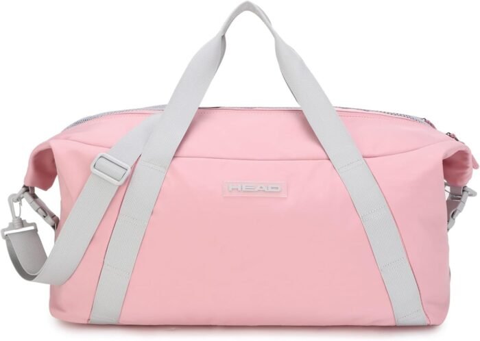 HEAD 45L Waterproof Gym Duffel Bag for Women & Men, Large Capacity Crossbody Sport Travel Bags for Fitness/Yoga, Lightweight Shoulder Tote Bag for Weekender Overnight/Business Workout(Pink) - Image 8