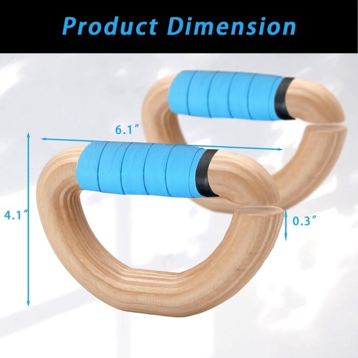 J Bryant Wooden Resistance Band Handles for Deadlifts and Strength Training – Ergonomic Grip for Loop Bands – Durable Handles for Home Gym Workouts - Image 5